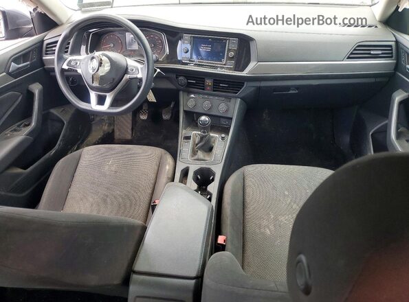 3VWN57BU1KM195703 2019 VOLKSWAGEN JETTA Серый Вид панели приборов