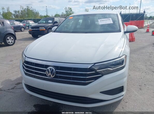 3VWN57BU3MM079440 2021 VOLKSWAGEN JETTA Белый Вид щитка приборов