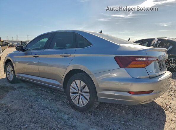 3VWN57BU5KM175552 2019 VOLKSWAGEN JETTA Серебряный Задняя левая четверть
