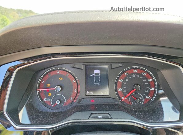 3VWN57BU5MM085031 2021 VOLKSWAGEN JETTA Black Вид щитка приладів