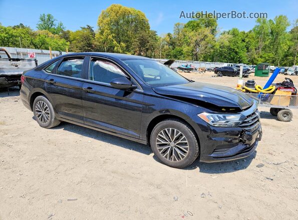 3VWN57BU5MM085031 2021 VOLKSWAGEN JETTA Black Передня права чверть