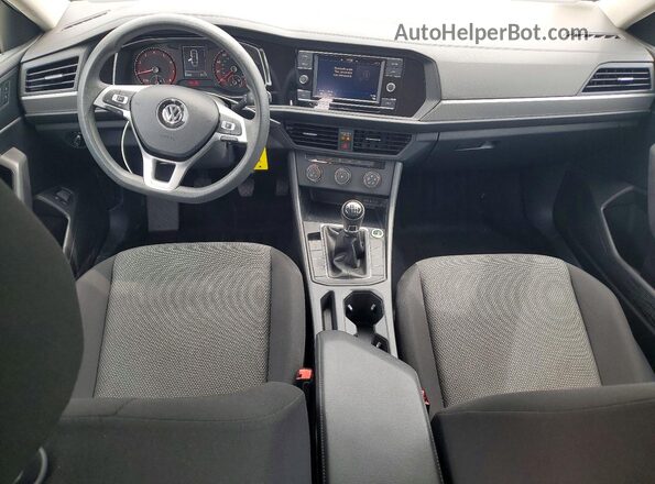 3VWN57BU8MM035269 2021 VOLKSWAGEN JETTA Серый Вид панели приборов