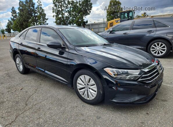3VWN57BU9KM268185 2019 VOLKSWAGEN JETTA Black Przód prawy
