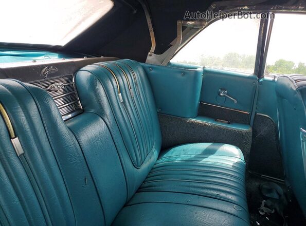 3W69Z105949 1963 FORD GALAXIE White Widok tylnych siedzeń