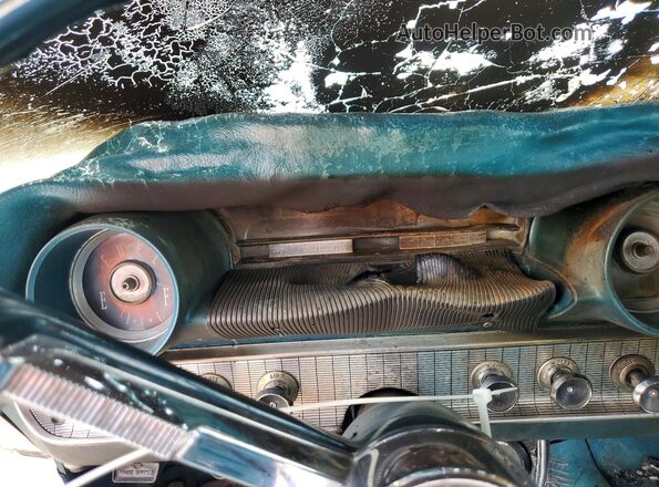 3W69Z105949 1963 FORD GALAXIE White Widok zestawu wskaźników