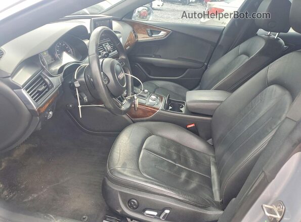 WAUWGAFCXGN032140 2016 AUDI A7 Серебряный Вид панели приборов