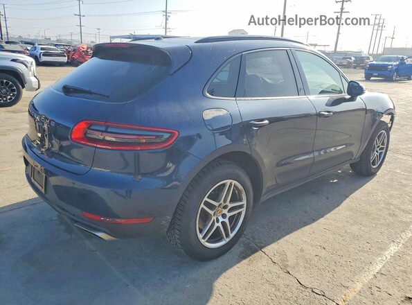 WP1AA2A51JLB08181 2018 PORSCHE MACAN Синий Передняя правая четверть