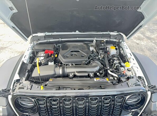 1C4RJXDN8RW173276 2024 JEEP WRANGLER White Widok deski rozdzielczej