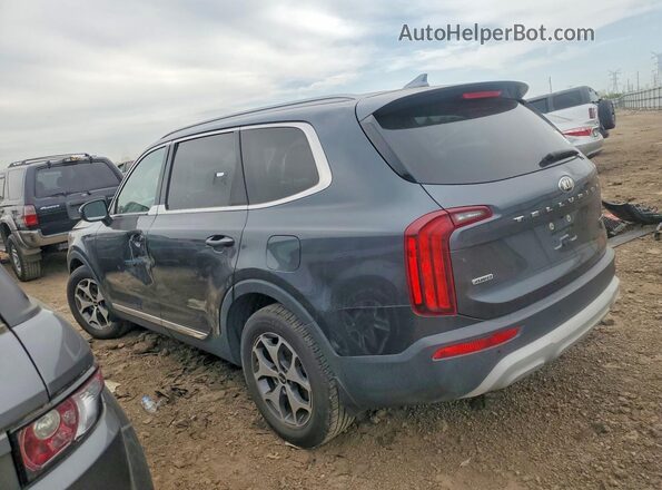 5XYP3DHC3LG013755 2020 KIA TELLURIDE Black Задня права чверть