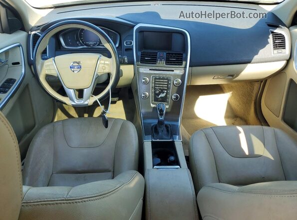YV440MDK8G2844187 2016 VOLVO XC60 White Вид щитка приладів