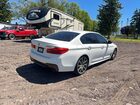 2018 Bmw M550xi White vin: WBAJB9C57JB049807