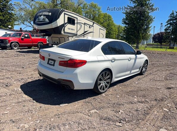 WBAJB9C57JB049807 2018 BMW M5 White Front view