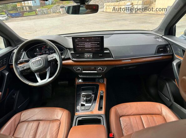 WA1EAAFY1N2044973 2022 AUDI Q5 Gray Widok deski rozdzielczej