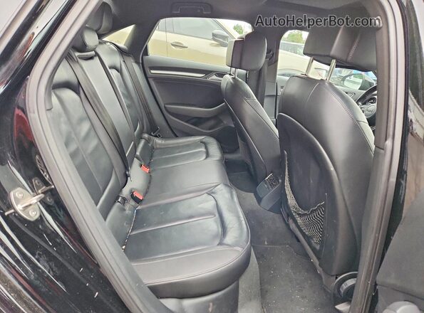 WAUAUGFF6J1045871 2018 AUDI A3 Черный Вид задней части салона