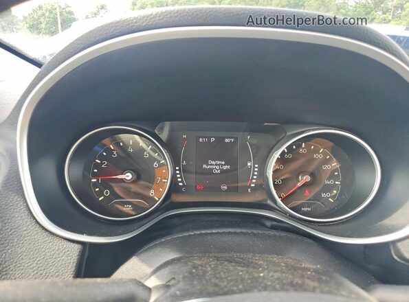 3C4NJCBB3MT604752 2021 JEEP COMPASS Blue Widok tylnych siedzeń