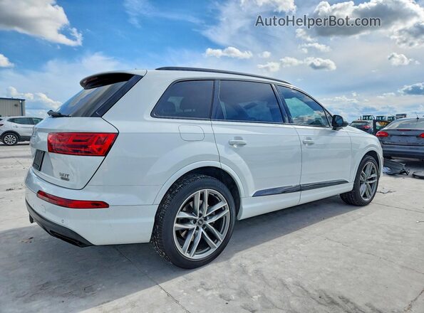 WA1VAAF75JD042598 2018 AUDI Q7 White Delantero derecho