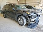2022 Toyota Highlander Le Черный vin: 5TDBZRBH1NS587805
