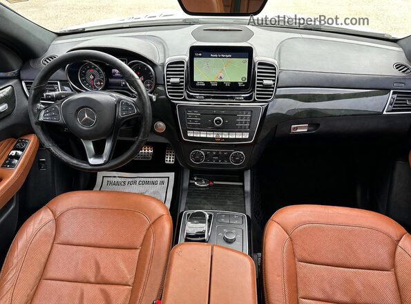 4JGED6EB4GA043554 2016 MERCEDES-BENZ GLE White Engine compartment view