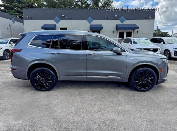 1GYKPDRS9LZ133642 2020 CADILLAC XT6 Серый Вид наклейки с VIN-кодом
