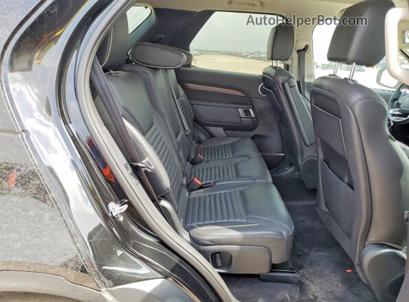 SALRRBBV4HA016105 2017 LAND ROVER DISCOVERY Черный Вид подкапотного пространства