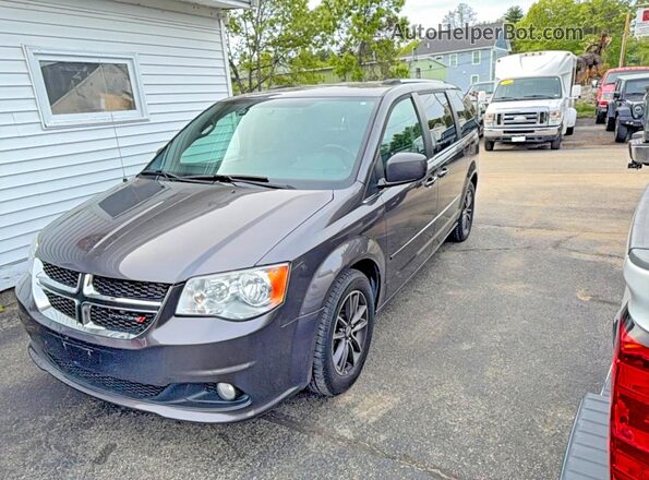 2C4RDGCGXHR573924 2017 DODGE GRAND Угольный Задняя правая четверть