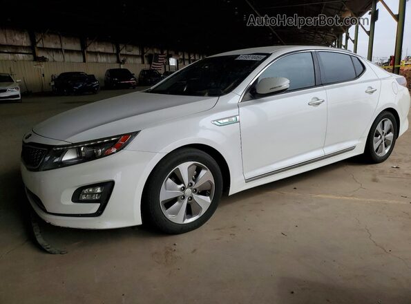 KNAGN4AD2G5099021 2016 KIA OPTIMA Белый Передняя левая четверть