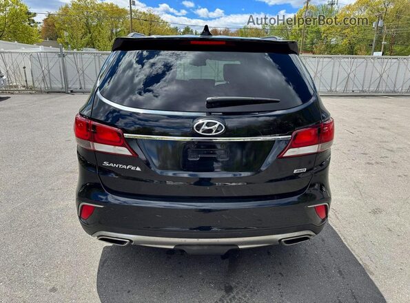 KM8SMDHF6HU209448 2017 HYUNDAI SANTA FE Unknown - Not Ok For Inv. Vista trasera