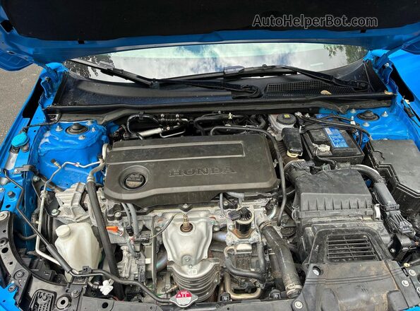 19XFL2H8XTE009176 2026 HONDA CIVIC Blue წინა პანელის ხედი