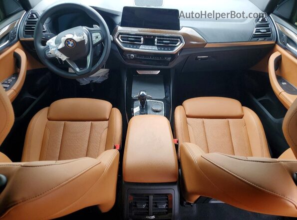 WBX47DP07RN252373 2024 BMW X3 Угольный Вид щитка приборов