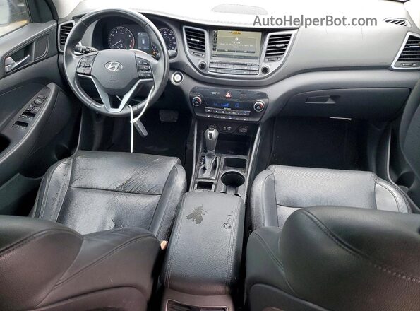 KM8J33A27GU197681 2016 HYUNDAI TUCSON Черный Вид щитка приборов