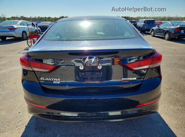 5NPD74LF6JH234670 2018 HYUNDAI ELANTRA Черный Вид сзади