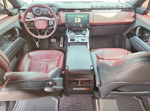SAL1L9FU6PA125169 2023 LAND ROVER RANGE Белый Вид щитка приборов