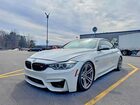 2016 Bmw M4 White vin: WBS3U9C57GP969947