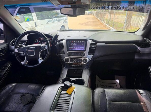 1GKS2BKC7GR450793 2016 GMC YUKON Black Vista de los asientos traseros