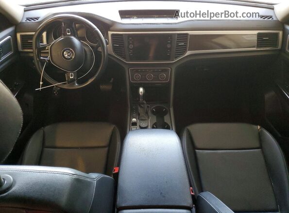 1V2UR2CAXKC581711 2019 VOLKSWAGEN ATLAS Black Widok zestawu wskaźników