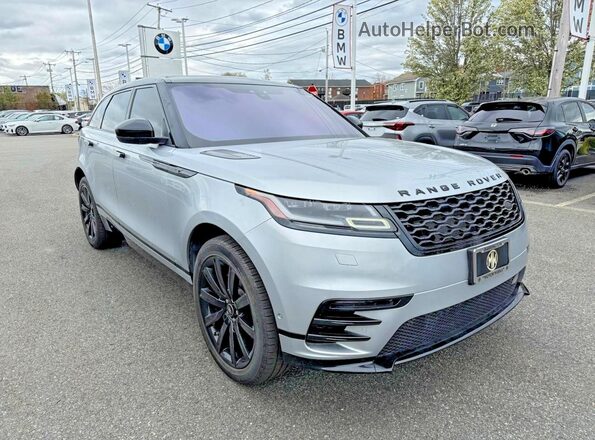 SALYM2RV0JA706519 2018 LAND ROVER RANGE Серебряный Задняя левая четверть