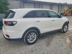 2019 Kia Sorento Lx V6 White vin: 5XYPG4A51KG488450