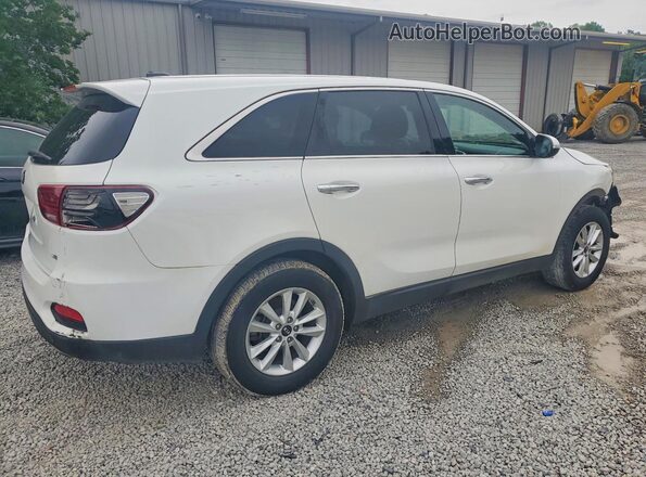 5XYPG4A51KG488450 2019 KIA SORENTO White Delantero derecho