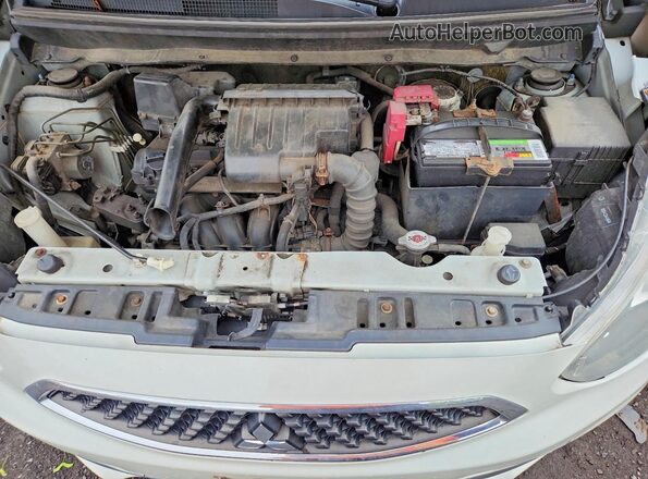 ML32A3HJ6HH011623 2017 MITSUBISHI MIRAGE Белый Вид подкапотного пространства