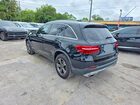 2018 Mercedes-benz Glc 300 Черный vin: WDC0G4JB1JV046471