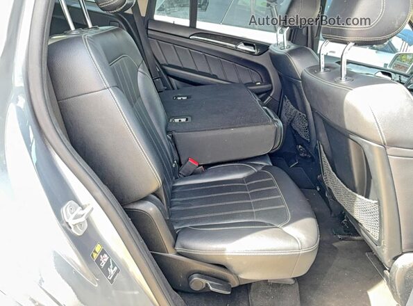4JGDF6EEXGA706433 2016 MERCEDES-BENZ GL-CLASS Gray Սալոնի դիմացի տեսք