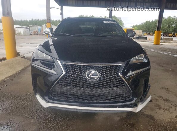 JTJYARBZ4H2055273 2017 LEXUS NX Черный Вид сзади