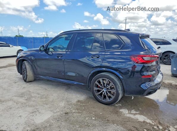 5UXTA6C07N9L65690 2022 BMW X5 Черный Задняя правая четверть