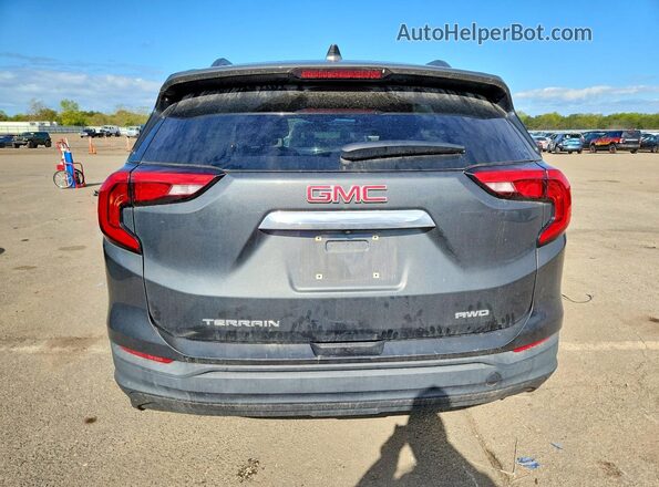 3GKALTEV4KL170194 2019 GMC TERRAIN Серый Вид салона спереди