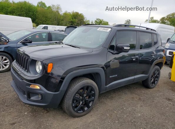 ZACCJBBBXJPH09664 2018 JEEP RENEGADE Черный Задняя левая четверть