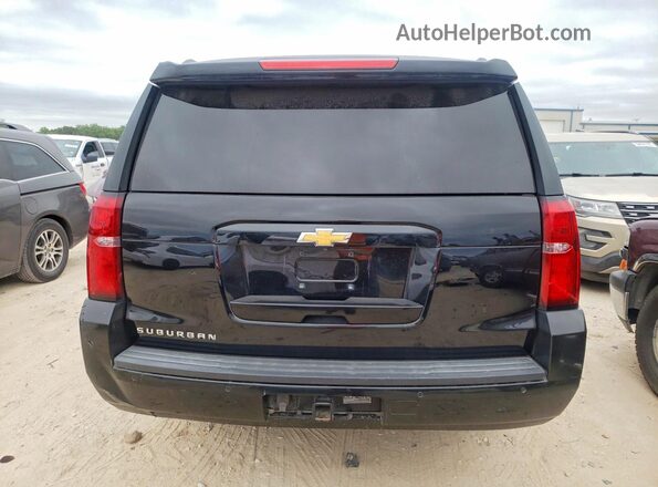 1GNSKHKC8JR208821 2018 CHEVROLET SUBURBAN Черный Вид салона спереди