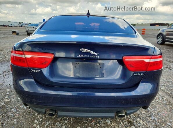 SAJAD4FX4JCP34355 2018 JAGUAR XF Blue Vista interior delantera