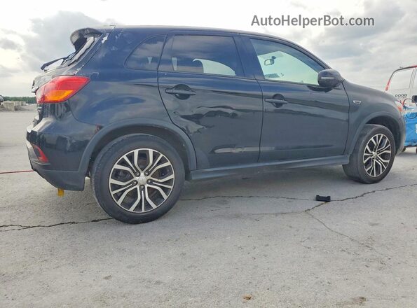 JA4AP3AU0KU006597 2019 MITSUBISHI OUTLANDER Черный Передняя правая четверть