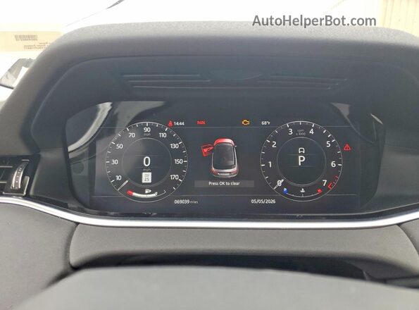 SALZJ2FX0LH116477 2020 LAND ROVER RANGE Серый Вид задних сидений