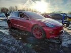 2018 Tesla Model 3 Красный vin: 5YJ3E1EA4JF032913